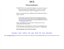 Tablet Screenshot of isux.com